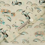 Mens Premium Cotton Floral Print Short Sleeve Shirt (M to 2xl)