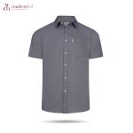 mens oxford cotton plain shirt,premium quality forman short sleeve shirt S to 2xl